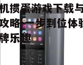 手机掼蛋游戏下载与畅玩攻略-一步到位体验棋牌乐趣