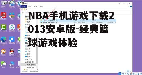NBA手机游戏下载2013安卓版-经典篮球游戏体验