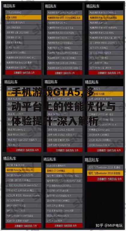 手机游戏GTA5,移动平台上的性能优化与体验提升-深入解析