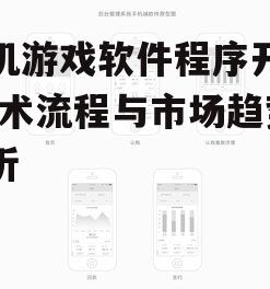手机游戏软件程序开发-技术流程与市场趋势解析