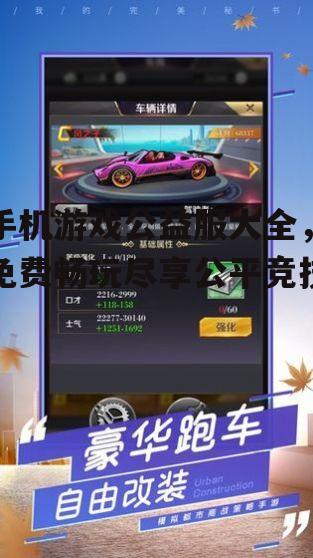 三、如何选择合适的手机游戏公益服？