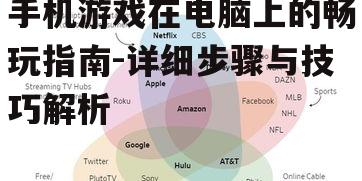 三、使用流媒体服务