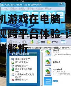 手机游戏在电脑上玩,实现跨平台体验-详细攻略解析
