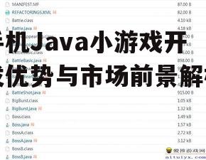 四、手机Java小游戏的发展趋势