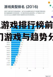 手机游戏排行榜前解析-热门游戏与趋势分析