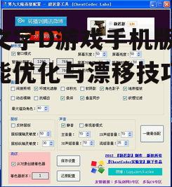 二、调整游戏设置以提高流畅度