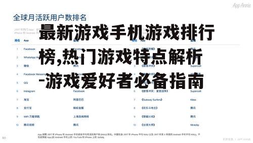 二、游戏类型多样化