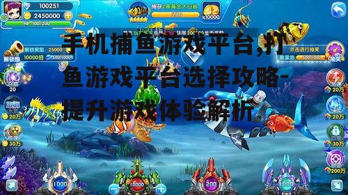 手机捕鱼游戏平台,打鱼游戏平台选择攻略-提升游戏体验解析
