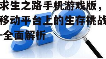 二、移动平台专属优化