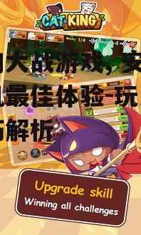 猫狗大战游戏, 安卓手机最佳体验-玩法与技巧解析