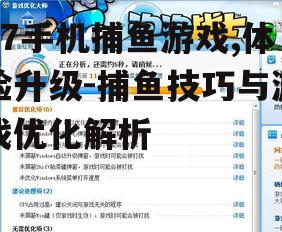 四、游戏优化建议