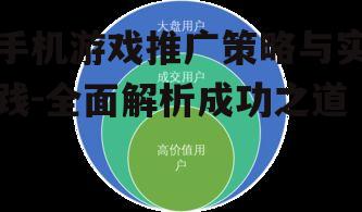 手机游戏推广策略与实践-全面解析成功之道