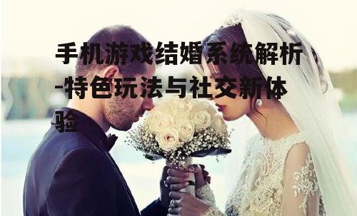 三、结婚系统的情感体验