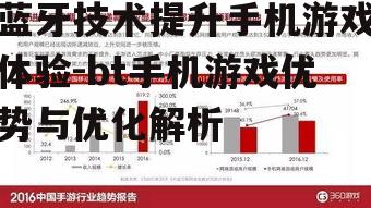 四、bt手机游戏的发展趋势