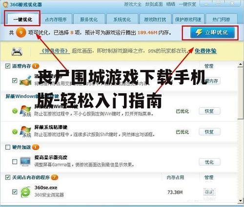 三、游戏设置与优化