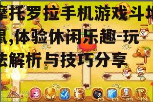 摩托罗拉手机游戏斗地鼠,体验休闲乐趣-玩法解析与技巧分享