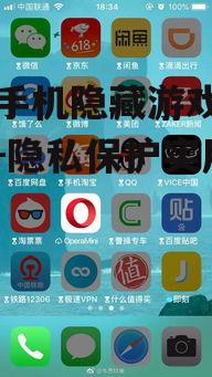 苹果手机隐藏游戏软件攻略-隐私保护实用指南