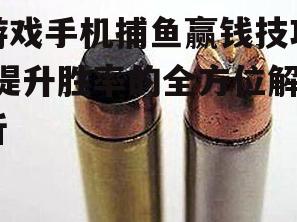 二、选择合适的炮台与子弹