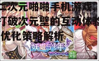 二次元啪啪手机游戏,打破次元壁的互动体验-优化策略解析