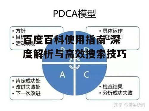 二、如何高效使用百度百科