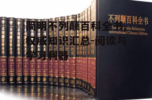 四、简明不列颠百科全书与现代信息技术的结合