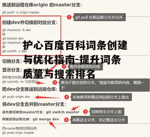 护心百度百科词条创建与优化指南-提升词条质量与搜索排名