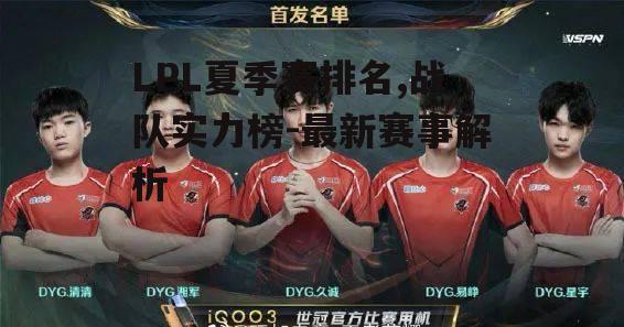 三、热门战队分析