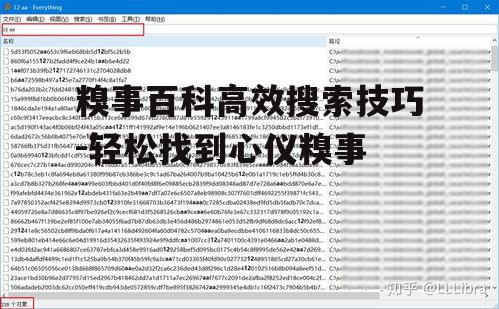 四、高级搜索技巧
