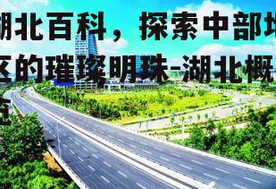 四、湖北的经济发展