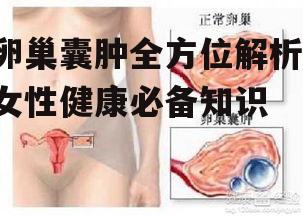 三、卵巢囊肿的诊断方法