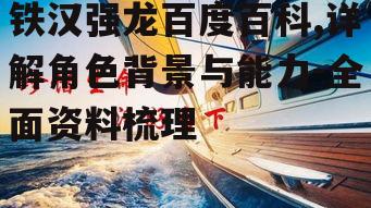 铁汉强龙百度百科,详解角色背景与能力-全面资料梳理