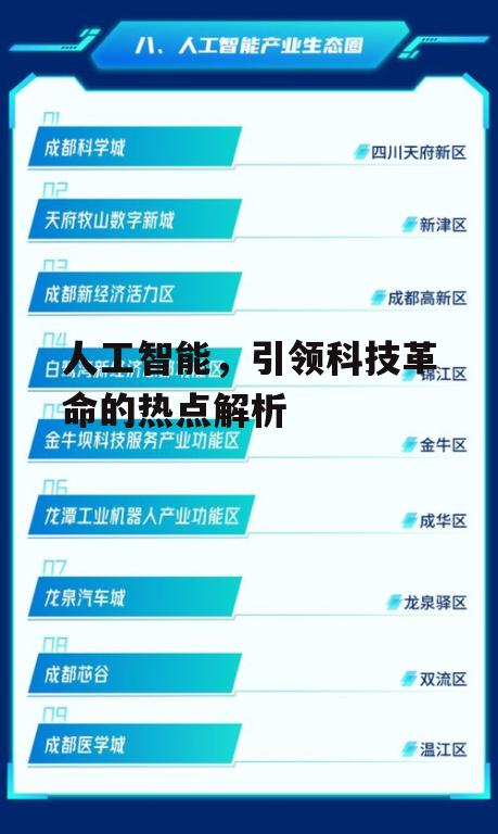 二、人工智能的热点技术进展
