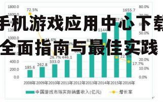 主流手机游戏应用中心平台比较