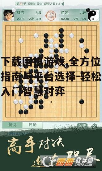 主流围棋游戏下载平台对比