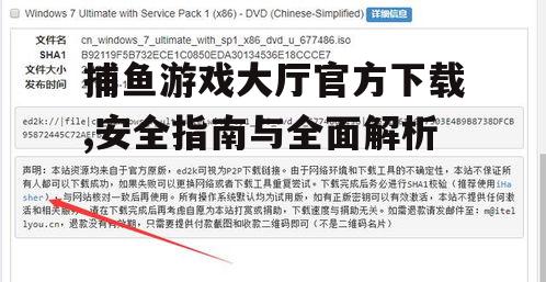 官方下载渠道识别与验证