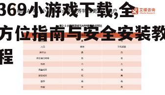 369小游戏下载,全方位指南与安全安装教程