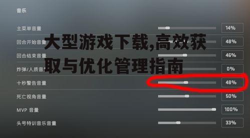 大型游戏下载前的准备工作