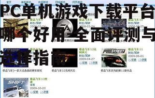 PC单机游戏下载平台哪个好用-全面评测与选择指南