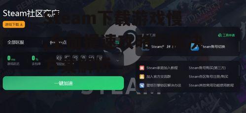 Steam下载游戏慢,全面提速攻略与解决方案解析