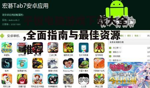 平板电脑游戏下载大全,全面指南与最佳资源推荐